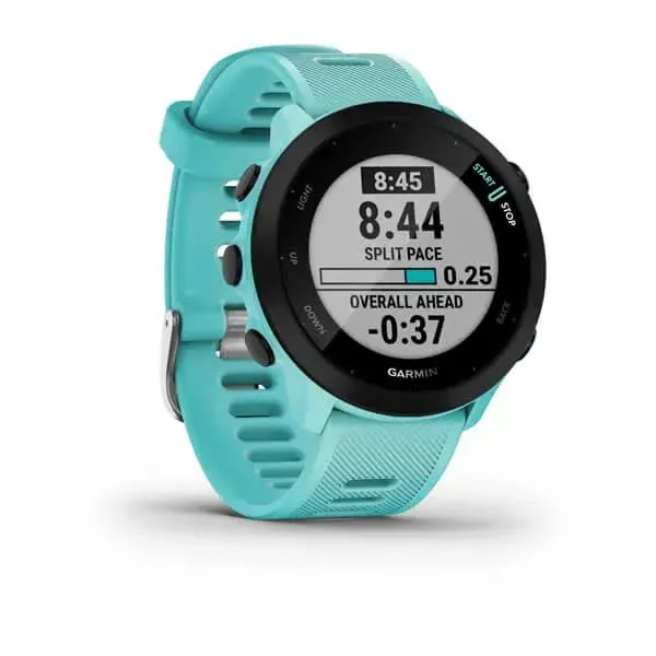 фото Смарт-часы Garmin Forerunner 55 42 mm (Aqua) (010-02562-12)
