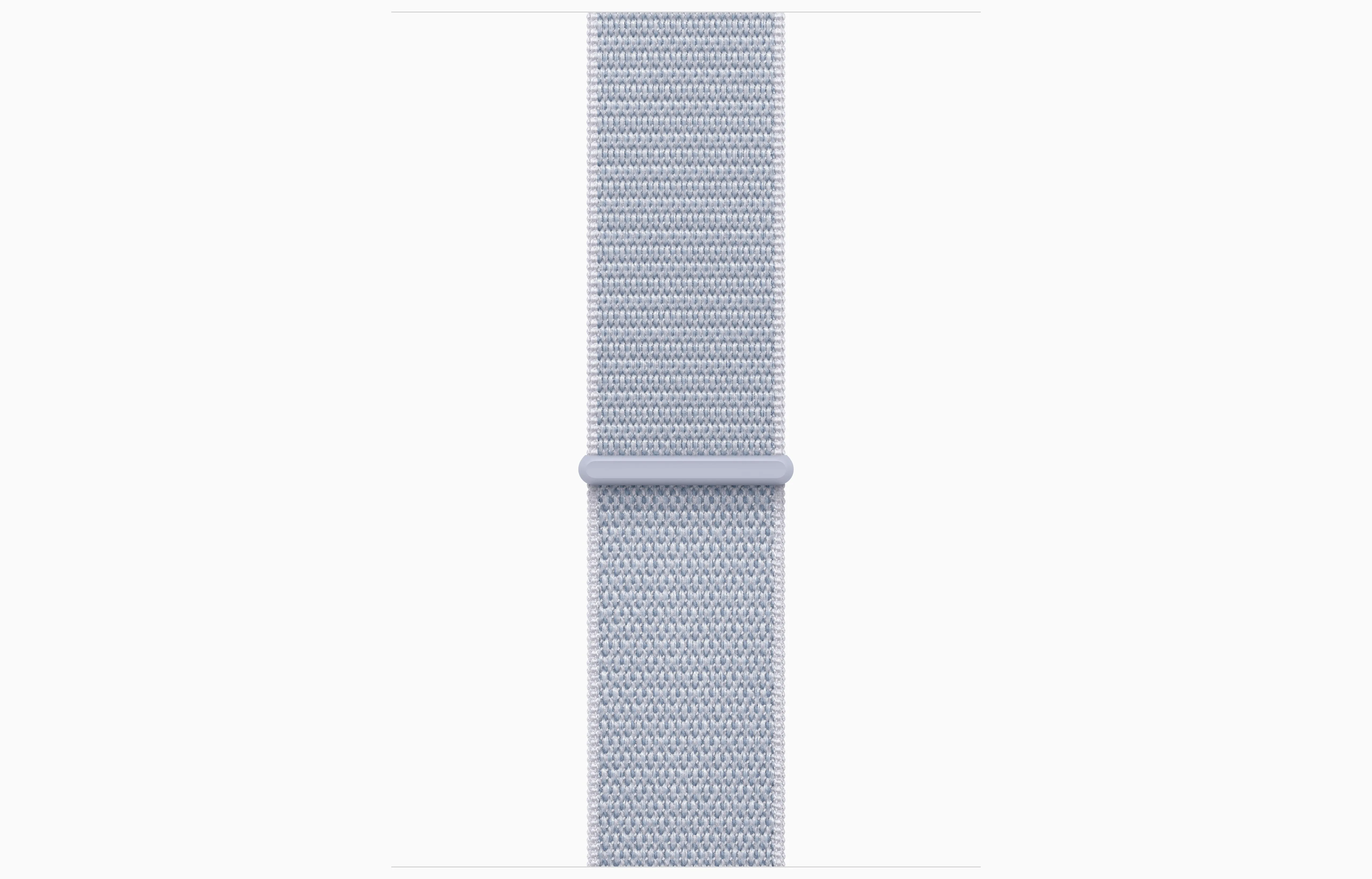 Apple Watch SE Gen 2 40mm Silver Aluminium Case with Blue Cloud Sport Loop (One Size)