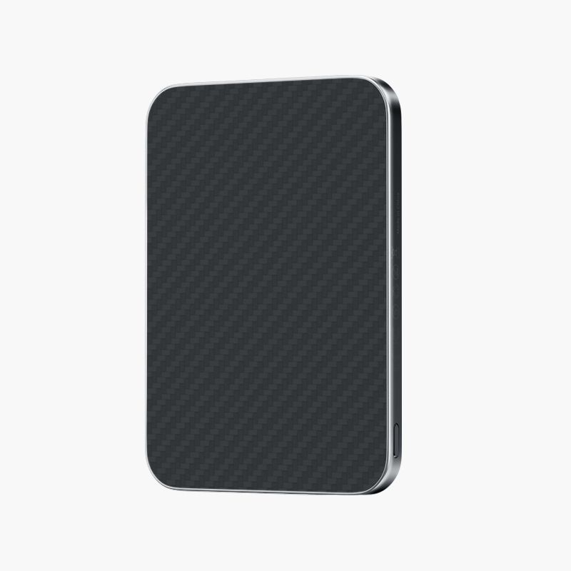 Внешний аккумулятор Keephone Brendy Slim MagSafe 5000mAh кевлар арамид черно-серый в полоску 4300₽