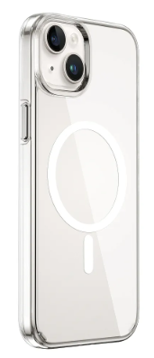 Чехол-накладка Wiwu Magsafe (BC-022) для Apple iPhone 15 пластиковый (прозрачный)