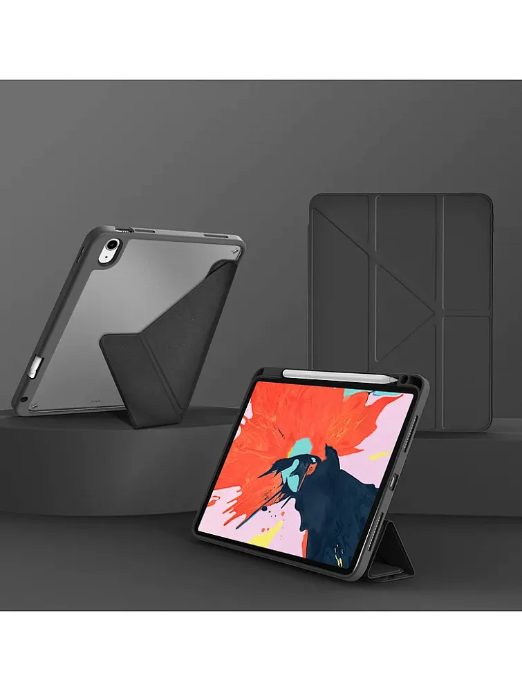 фото Чехол-книжка WIWU  Smart Folio для Apple iPad Air 4/5 и Air 11 (2024/2025), с подставкой (черный)