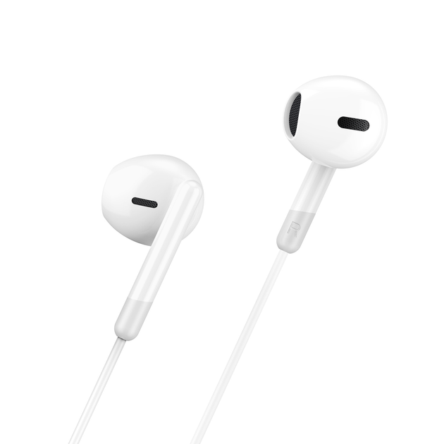 фото Проводная стерео-гарнитура WIWU Earbuds EB314 Type-C (белый)
