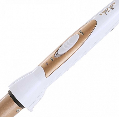 Стайлер для завивки волос Delta Lux Hair Styler (DL-0628) (белый/золотой)
