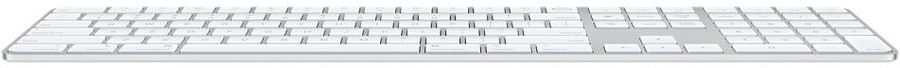 фото Беспроводная клавиатура Apple Magic Keyboard with Touch ID and Numeric Keypad русская (белый) (MK2C3)