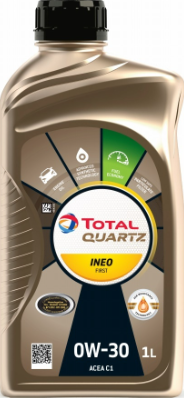 Синтетическое моторное масло TOTAL Quartz Ineo First 0W-30, 1 л