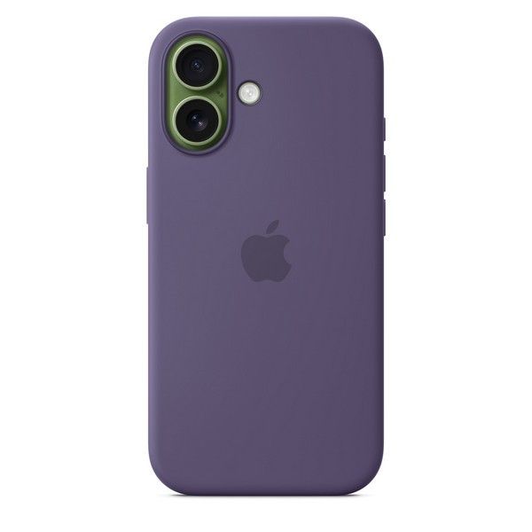 фото Чехол-накладка Silicone Case with MagSafe/Camera Control для iPhone 17 (Purple Fog)