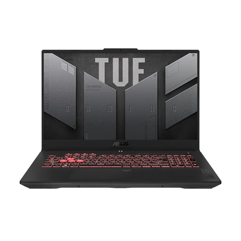 Ноутбук ASUS TUF Gaming A17 FA707NUG (17.3", IPS, 1920×1080, AMD Ryzen 7 7445HS, 16 ГБ, SSD 512 ГБ, NVIDIA GeForce RTX 4050 6 ГБ, без ОС)