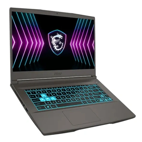 Ноутбук MSI Thin 15 B2RVE-3450XRU (15.6" IPS, Intel Core 5 210H, 16Gb, 512Gb SSD, NVIDIA GeForce RTX 4050 6Gb, noOS) (Серый) — фото 4