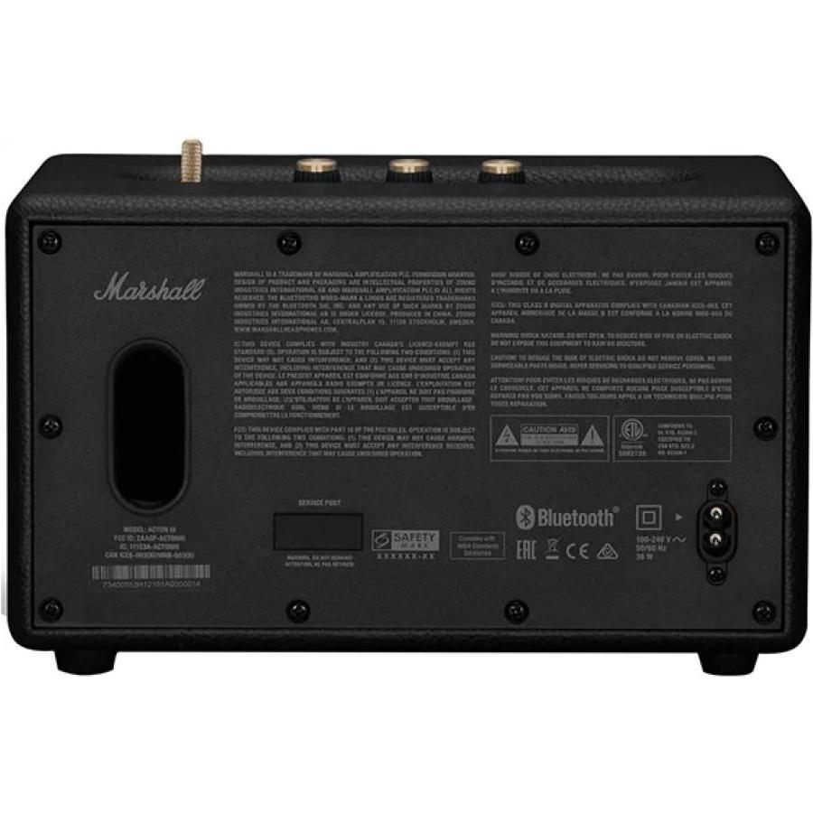 Портативная акустика Marshall Acton III (Black) — фото 2