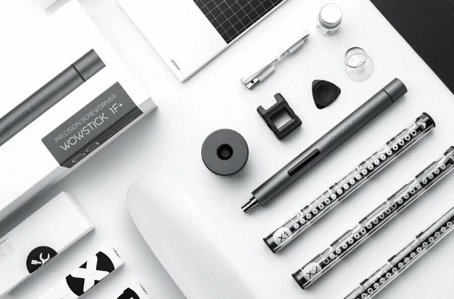 Электрическая отвертка Xiaomi WowStick Lithium Precision Screwdriver 1F+ 69 in 1 (черный)