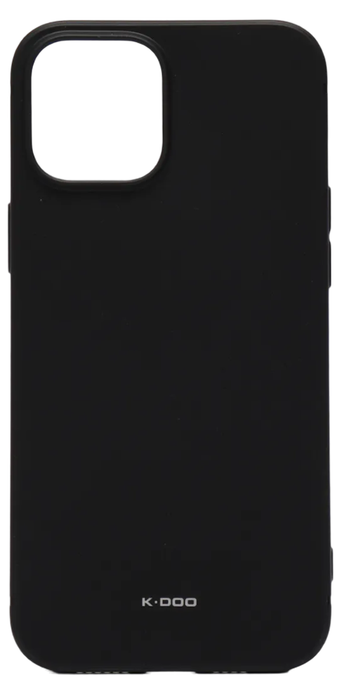 фото Чехол-накладка Kzdoo Q Series для Apple iPhone 14 Pro силиконовый (черный)