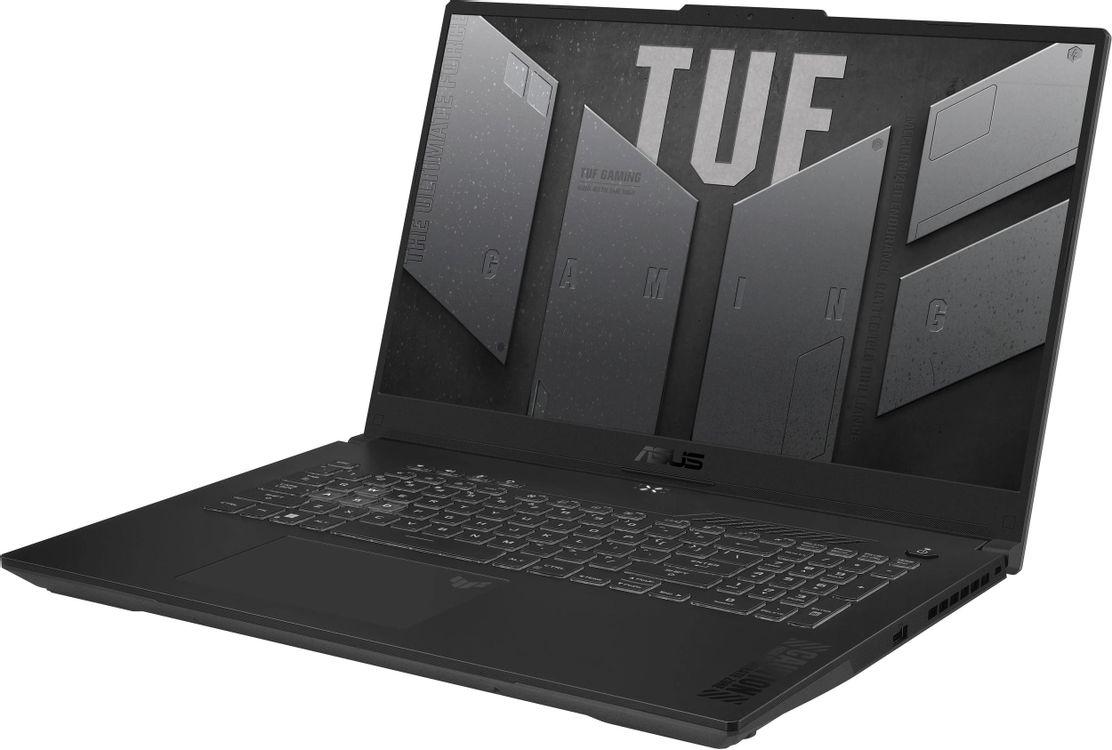 Ноутбук ASUS TUF Gaming FA707NUQ-HX010 (17.3" IPS, AMD Ryzen 7 170, 16Gb, 512Gb SSD, NVIDIA GeForce RTX 4050 6Gb, noOS) (Черный) — фото 4