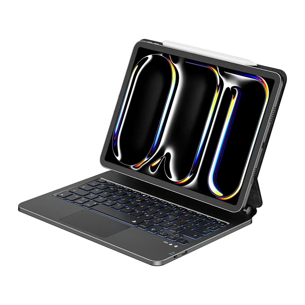 Чехол-клавиатура WIWU Magic Keyboard для Apple iPad Pro 13 2024 русская раскладка MK004 черный 12300₽