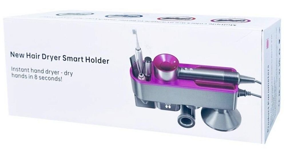 Сушилка-держатель для фена (HD15/X13) (серый)