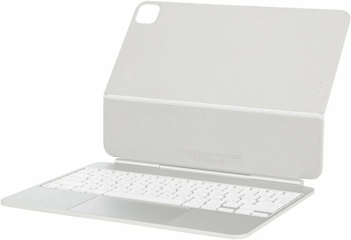 фото Apple Magic Keyboard с трекпадом для iPad Pro 11" (3-го и 4-го поколений) и iPad Air (4-го и 5-го поколений) русская раскладка (белый) (MDFV4RS/A)
