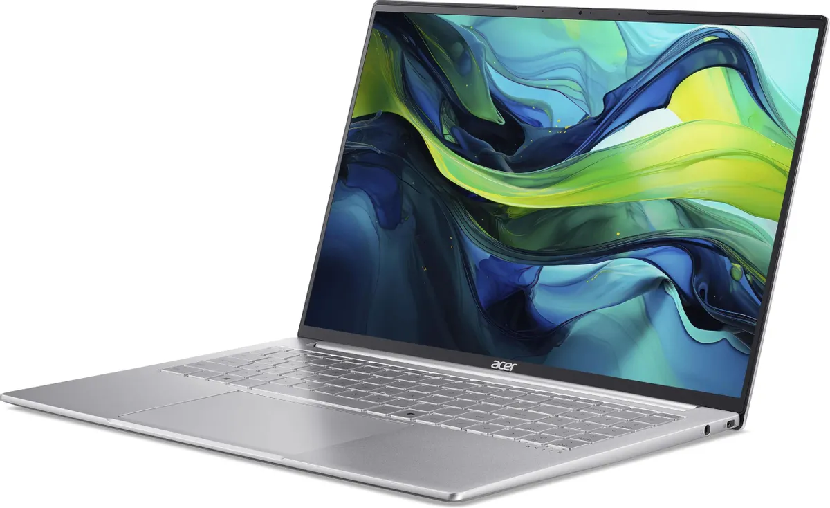 Ноутбук Acer Swift Lite SFL16-51M-54BL (16" WUXGA IPS, Intel Core Ultra 5 115U, 16Gb, 512Gb SSD, noOS) (Серебристый) — фото 4