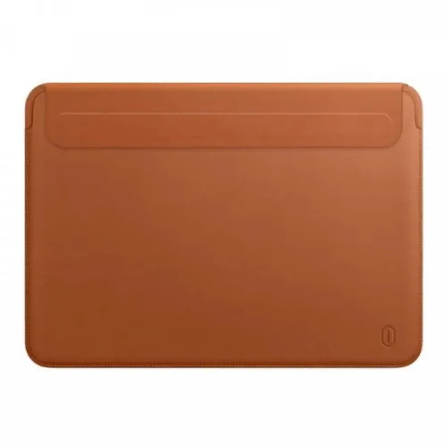 фото Чехол для ноутбука WIWU Skin Pro Slim Stand Sleeve для Apple MacBook Neo/Pro 13/Air 13 с подставкой (коричневый)