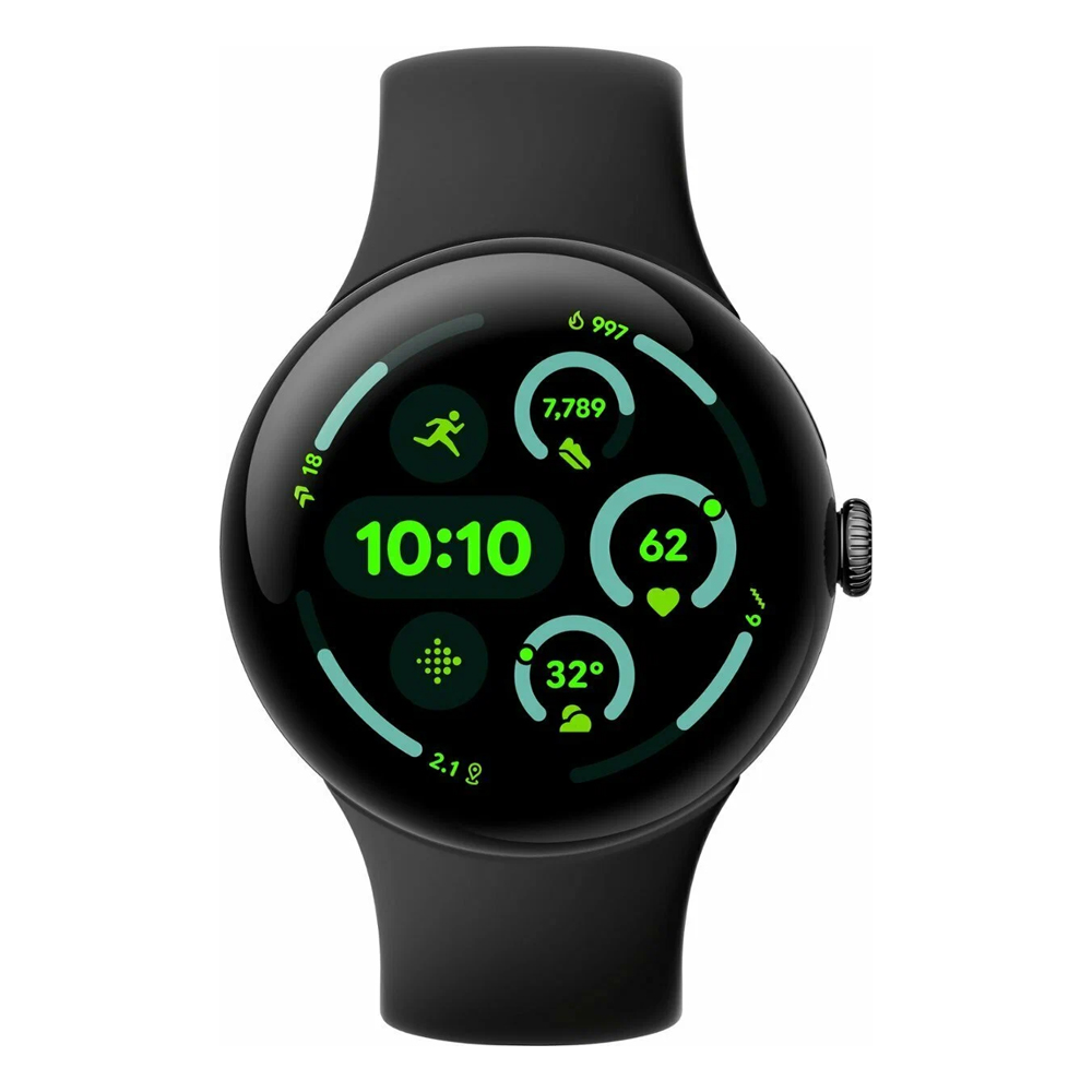 Умные часы Google Pixel Watch 3 45mm LTE (Obsidian) — фото 2