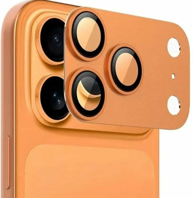 Защитное стекло камеры Supglass (GG-36) для Apple iPhone 17 Pro Max (оранжевый)