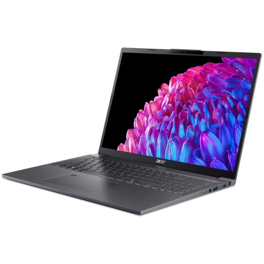 Ноутбук Acer Aspire 16 A16-71M-71FM (16" OLED, Intel Core Ultra 7 155H, 32Gb, 1Tb SSD, Intel Arc, noOS) (Серый) — фото 4