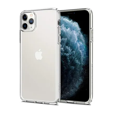 фото Чехол-накладка для Apple iPhone 11 Pro силиконовый (прозрачный)