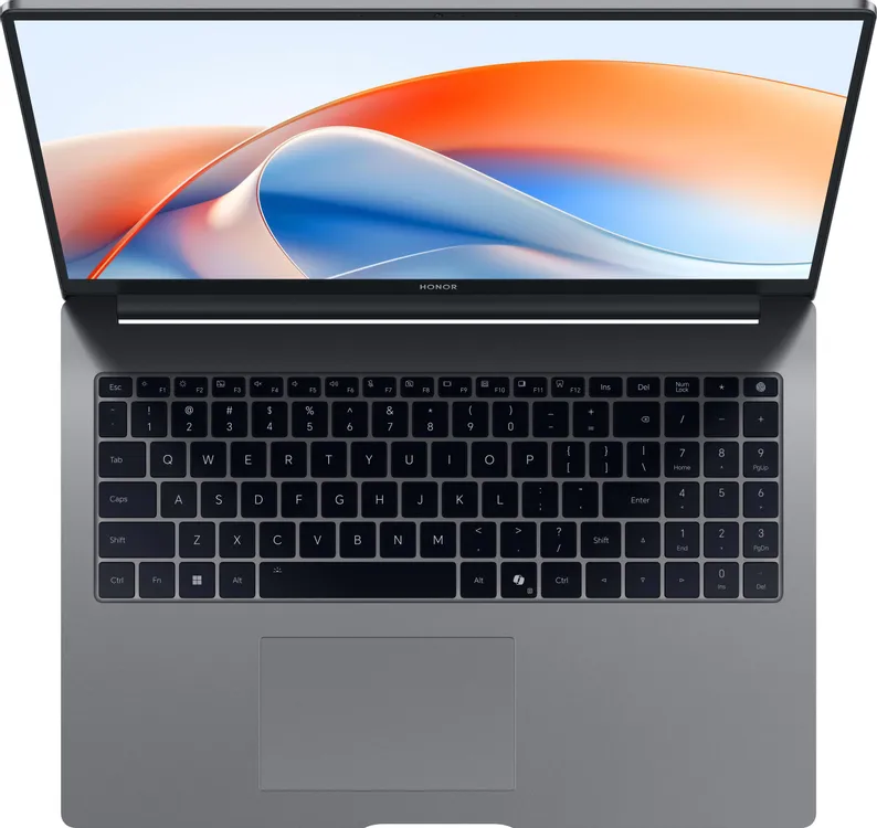 Ноутбук Honor MagicBook X16 Plus 2025 BornB-5651F (Core 5 220H, 16Gb, SSD512Gb, Intel Iris Xe graphics 16", IPS, FHD+, 1920x1200) (Серый космос) — фото 3