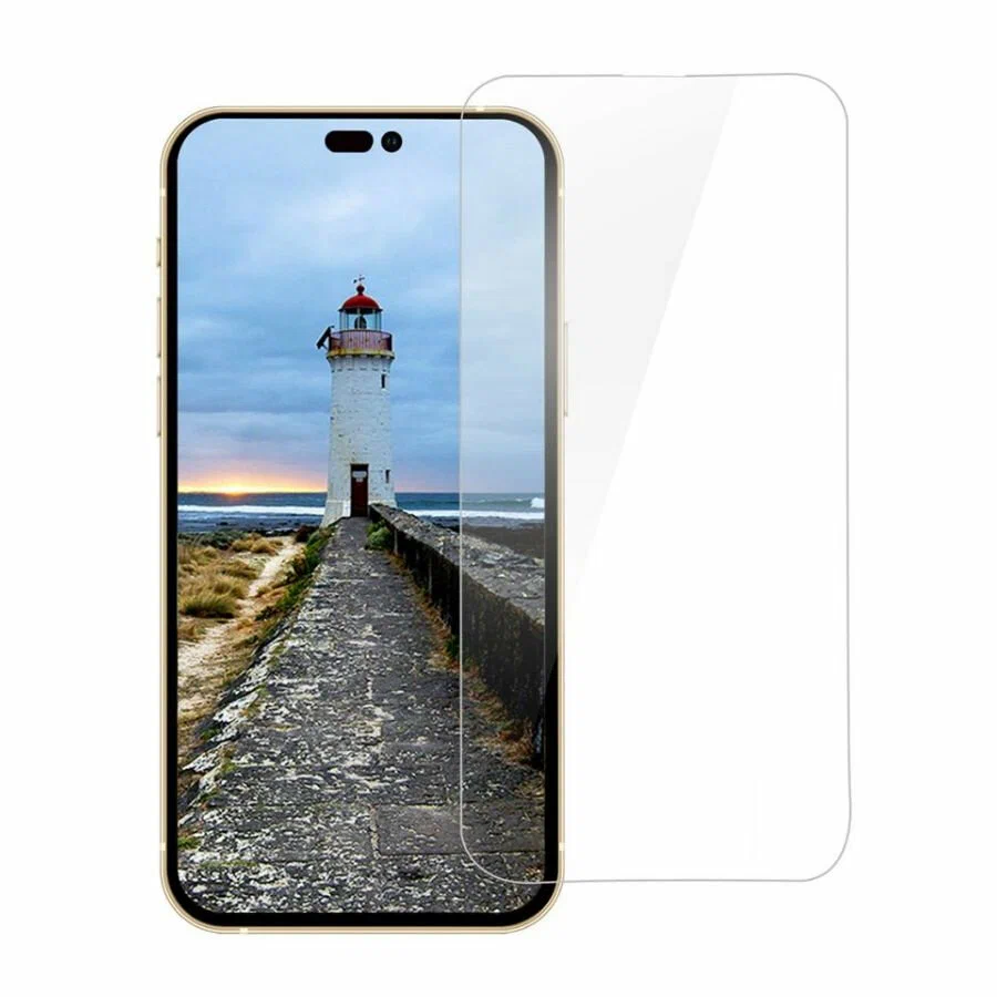 фото Защитное стекло ANANK 3D 9H для Apple iPhone 16 Pro Max/17 Pro Max антибликовое прозрачное (совместимо с чехлом UAG)