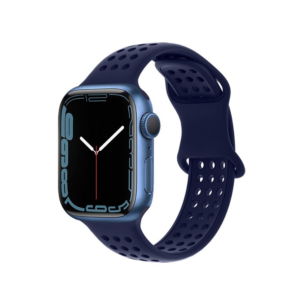 фото Ремешок Hoco WA08 Flexible для Apple Watch 42/44/45/49mm силикон (синий)