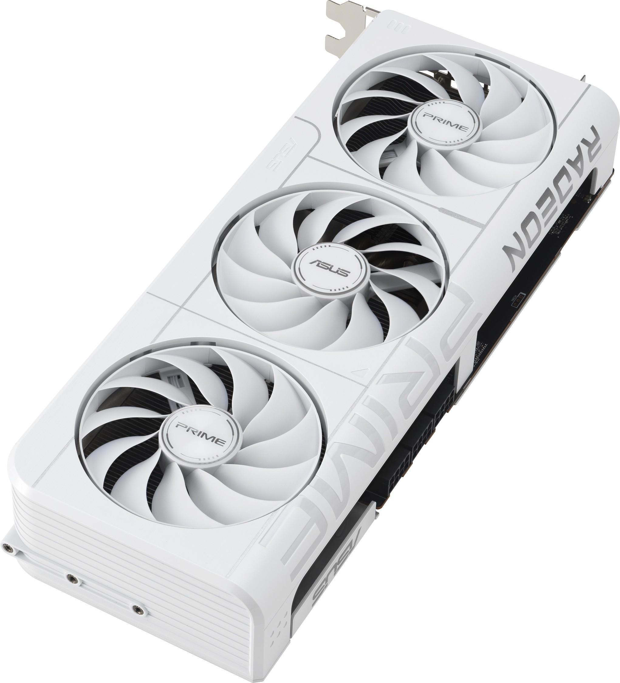Видеокарта ASUS (PRIME-RX9070XT-O16G-WHITE) Radeon RX 9070 XT 16GB PRIME OC WHITE (90YV0L75-M0NA00)