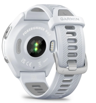 фото Смарт-часы Garmin Forerunner 965 Titanium Bezel with Whitestone Case and Whitestone/Powder Gray Silicone Band