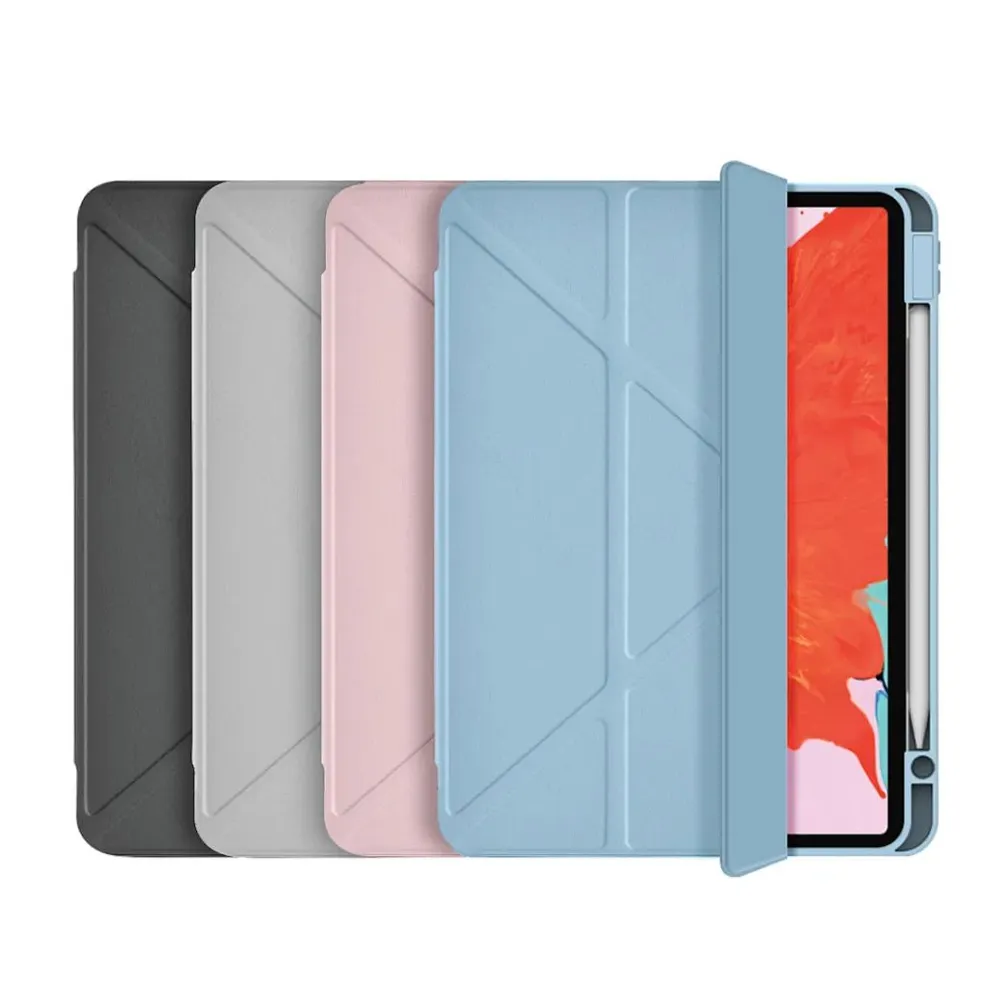 фото Чехол-книжка WIWU Defender Protective Case для Apple iPad Air 4/5 и Air 11 (2024/2025), с подставкой и отделением под стилус (черный)