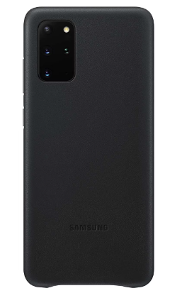 Чехол-накладка Samsung Smart Leather Cover для Galaxy S20+ натуральная кожа (темно-серый) (EF-VG985LJEGWW)