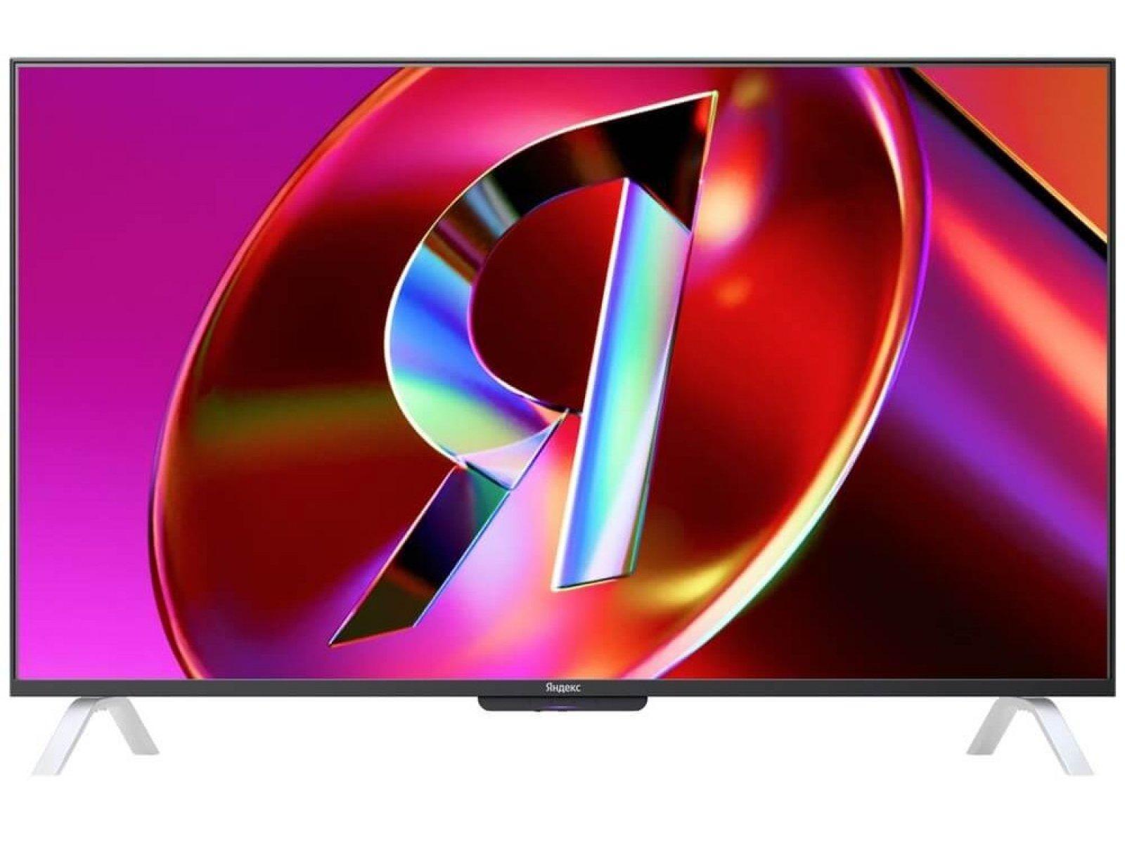 Телевизор Яндекс YNDX-00081, 65", QLED 4K UHD, 60 Гц, Smart TV (Яндекс ТВ)