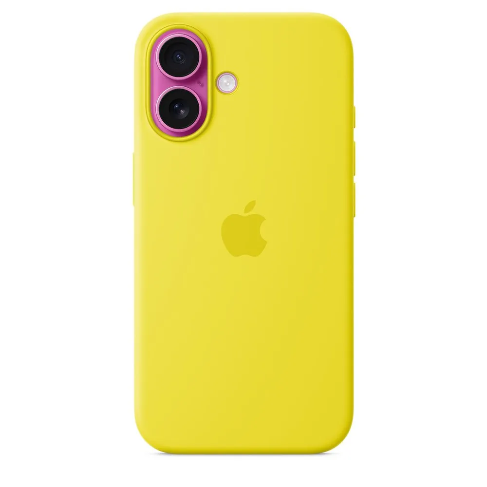 фото Чехол-накладка Silicone Case with MagSafe для iPhone 16 Plus (Star Fruit)