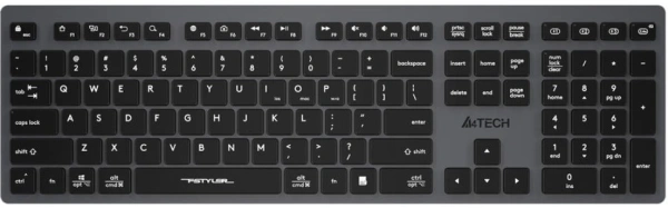 фото Клавиатура A4Tech Fstyler FBX50C, беспроводная (радио + Bluetooth), серый