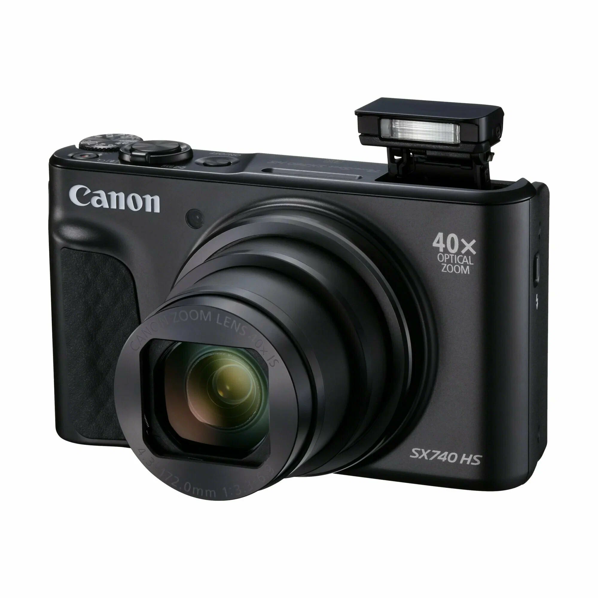 Фотоаппарат Canon PowerShot SX740 HS (Black) — фото 4