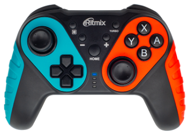 фото Беспроводной геймпад Ritmix (GP-036BTH) Bluetooth (красный/черный/синий)