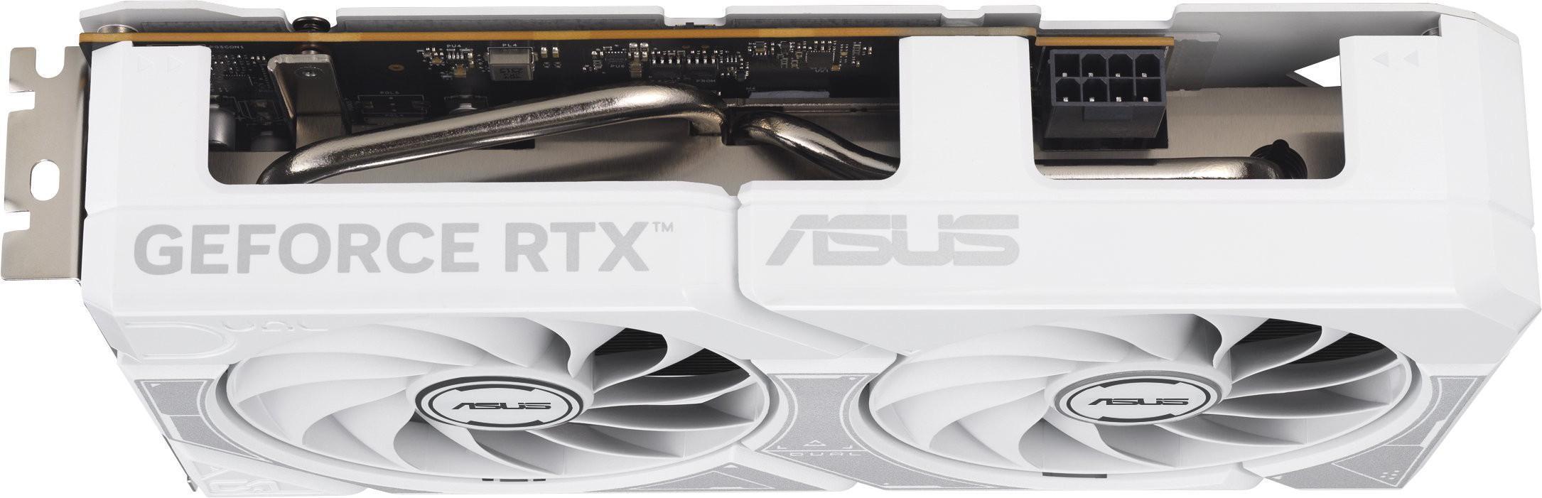 Видеокарта ASUS (DUAL-RTX5060-O8G-WHITE) GeForce RTX 5060 8GB DUAL WHITE OC 90YV0N15-M0NA00)