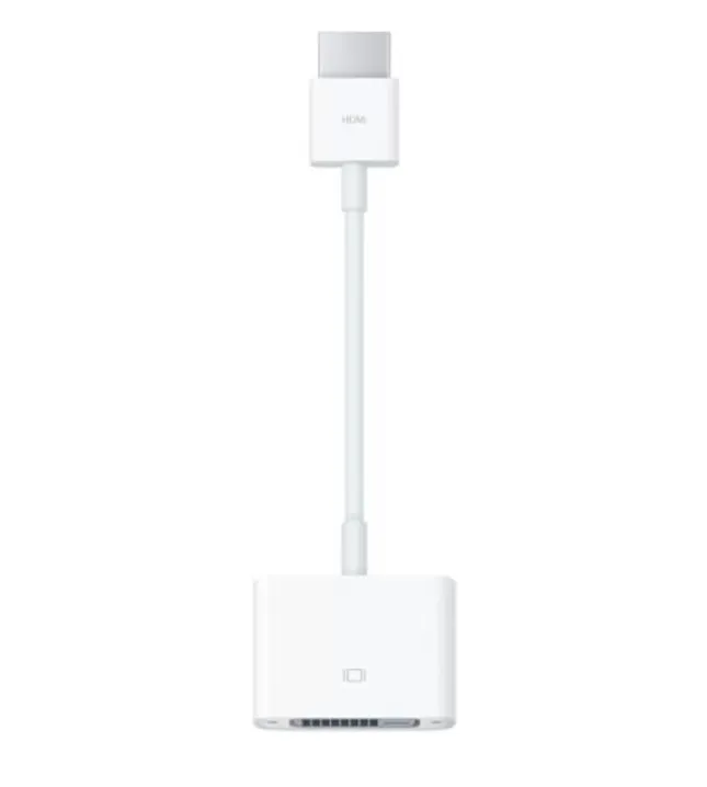 Адаптер Apple HDMI to DVI Adapter (MJVU2ZM/A) (белый)
