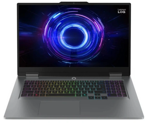 Ноутбук Lenovo LOQ 17IRX10 (17.3", IPS, Intel Core i7 13650HX, 1920x1080, 32GB, 1024GB SSD, NVIDIA GeForce RTX 5060 8GB, Без ОС) (Серый)
