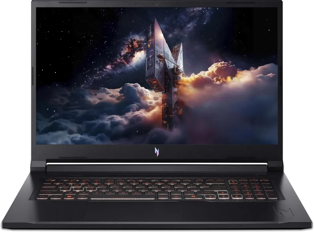 Ноутбук Acer Nitro V 17 AI ANV17-41-R9Q9 (17.3" QHD IPS, AMD Ryzen 7 260, 16Gb, 1Tb SSD, NVIDIA GeForce RTX 5060 8Gb, noOS) (Черный)