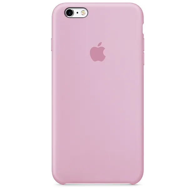 фото Чехол-накладка для Apple iPhone 6 Plus/6S Plus силиконовый (розовый)