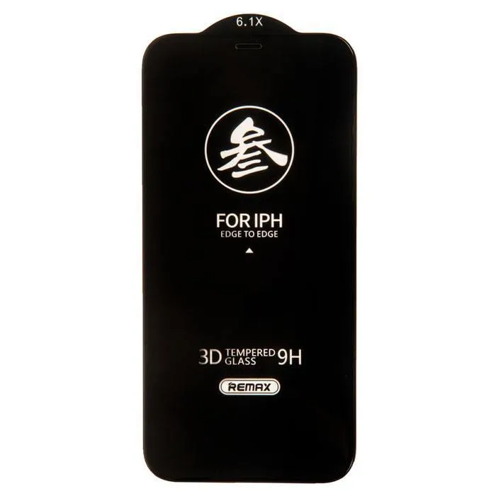 фото Защитное стекло Remax Privacy Tempered Glass 3D 9H для Apple iPhone 15 Plus/16 Plus антибликовое (черная рамка)