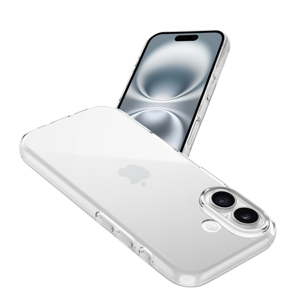 фото Чехол-накладка Kzdoo Guardian Case для iPhone 17 пластиковый (прозрачный)