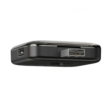 фото Адаптер Baseus  Fully Folded Portable 4 в 1 Type-C на Type-C/USB 2.0 х 4 (Black)