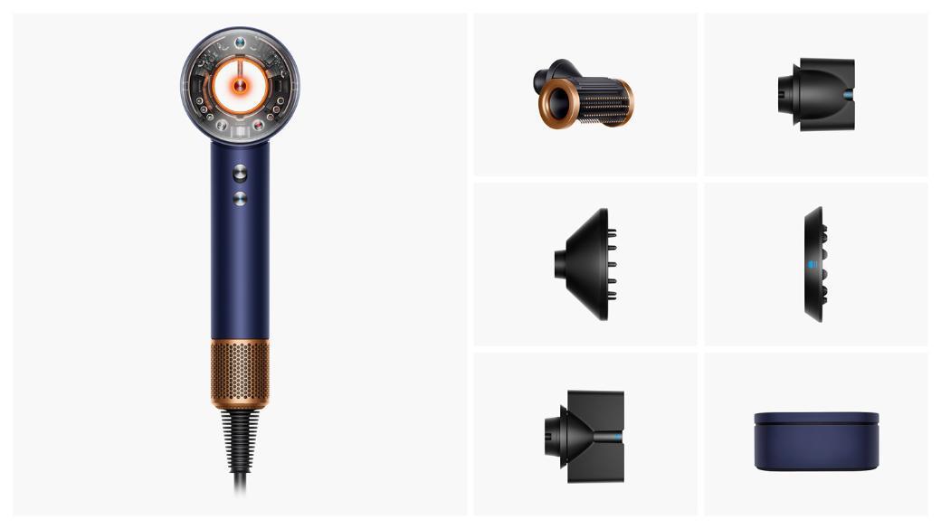 Фен Dyson Supersonic HD16 (Prussian Blue/Rich Copper) with Case (122656-01) EU