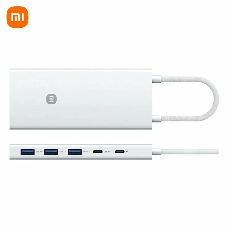 Адаптер Xiaomi Type-C 10 в 1 Docking Station XMTIO01YM Silver 3800₽