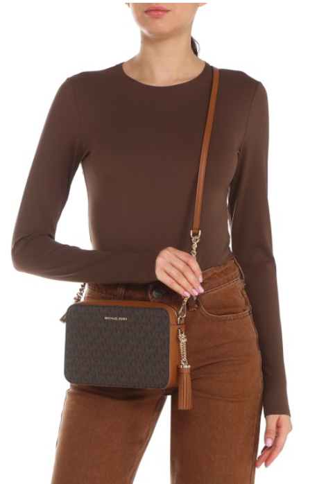 Сумка Michael Kors MD Camera Bag (32F8GF5M2B) (Brown)