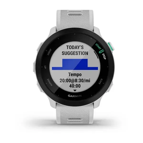 фото Смарт-часы Garmin Forerunner 55 42 mm (Whitestone) (010-02562-11)