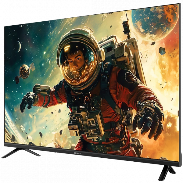 Телевизор SBER SDX-43F3000DBA, 43", LED FHD, 60 Гц, Smart TV (Салют ТВ) — фото 2